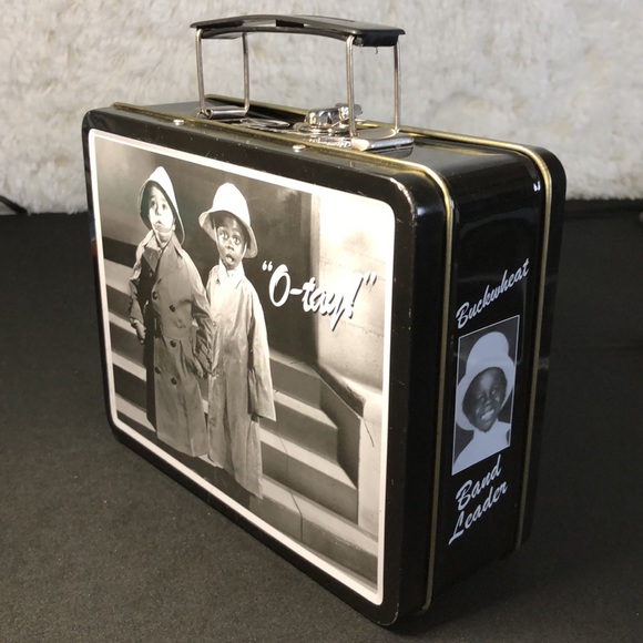 Vintage Little Rascals Buckwheat Spanky Metal Lunch Box 1920s 1930s 1990s 1998 - Picture 7 of 7